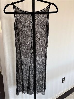 Vintage Elspeth Gibson Lace Dress Size S